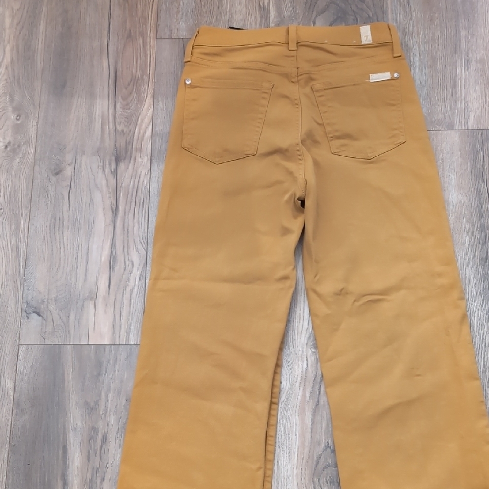 7 For All Mankind Tan Jeans - Picture 3 of 5